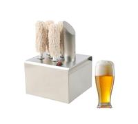 Polisseuse à Verres à Vin Et Polisseuse électrique, Séchage à Chaud,300/330/660 Tasses/H Adaptée Pour Bars, Restaurants Et Lounges(5 Heads)