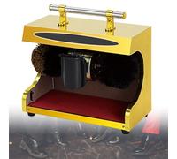 Polisseuse automatique à chaussures électrique avec double brosse combinée pour famille, hôtel, banque, bureau