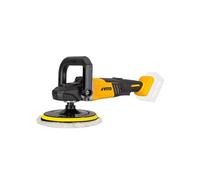 Polisseuse Brushless sans fil 20V 6 Vitesses 2 Eponges Ø 180mm Batterie Lithium 4Ah + Chargeur