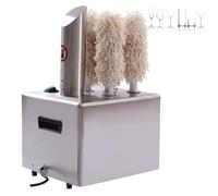Polisseuse commerciale pour verres à vin, machine électrique de polissage pour verres à vin, avec 5 brosses, polissage à grande vitesse, séchoir automatique