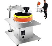 Polisseuse de disque DVD/CD, équipement de nettoyage semi-automatique avec 0-6000 tr/min réglable, avant et arrière, pour disque/rayure/gand/polissage/récupération de données