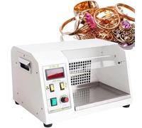 Polisseuse De Roue En Tissu Multifonction Avec Collecteur De Poussière Et Lampe, Polisseuse De Bijoux à Vitesse Réglable 4200Tr/Min, Rectifieuse De Bijoux, Support De Meulage, Polissage Et Aspiration