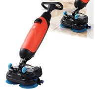 Polisseuse de sol autoportée commerciale 17 pouces, mini machine de nettoyage efficace pour bureaux, écoles et sanitaires