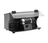 Polisseuse de table 200 W, 0-8000 tr/min, polisseuse de bijoux avec vitesse de rotation variable pour ponçage et polissage précis, convient pour atelier, bricolage, réparation et artisanat