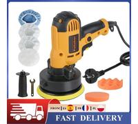 Polisseuse de voiture haute puissance 700W, vitesse réglable, machine électrique pour le lustrage et le cirage des voitures, avec kit de ponçage et de cirage, outil de polissage automobile Orange