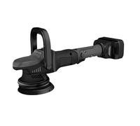 Polisseuse De Voiture Sans Fil 18V, Orbite 15mm, 2000 À 4800 OPM, Tampon Portable Avec 7 Vitesses Variables, 2 Batteries 4,0 Ah Fonctionne Sans ProblèMe