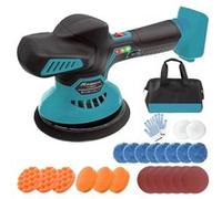 Polisseuse de voiture sans fil - Moteur sans brosse - 6000 tr/min - 6 vitesses - Compatible batterie Makita 18V