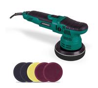 Polisseuse double action 650W - 125mm | 7 éponges de polissage incl.