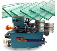 Polisseuse électrique de bordure de verre pour meulage de bords biseautés ronds sur verre et pierre