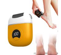 Polisseuse électrique numérique pour les pieds, dispositif de réparation et de meulage des pieds rechargeable par USB, lime électrique pour callosités avec 2 vitesses pour hommes et femmes, callosités