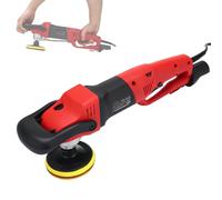 Polisseuse électrique portative à eau 1200 W, machine à polir la pierre par injection d'eau avec 6 vitesses réglables, poignée auxiliaire en forme de U, pour le polissage du marbre, du granit