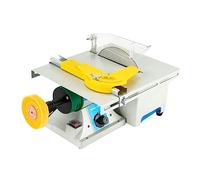 Polisseuse électrique pour pierres précieuses, 750 W, mini scie circulaire de table, 800-10 000 tr/min pour le polissage, la coupe et le meulage