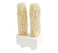 Polisseuse électrique pour verres à vin, nettoyeur compact pour bar à | Polisseuse compacte avec base d'aspiration ; brosses en microfibre pour une brillance sans traces ; doux pour les verres à