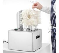 Polisseuse électrique pour verres à vin, sécheuse automatique avec nettoyage à 360° pour un usage commercial, comprend plusieurs brosses pour un polissage efficace