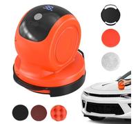 Polisseuse et Cireuse Voiture Sans Fil - Appareil de Détailage Véhicule Électrique à Batterie | Outil Lustrage Auto avec Écran LCD pour Réparation Rayures, Cirage et Nettoyage Voitures, Camions