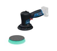 Bosch Professional 12V System Polisseuse sans fil GPX 12V-125 (inclus l’outil de base avec le tampon velcro de 125 mm, le tampon prédécoupé en mousse polissage de 125 mm)