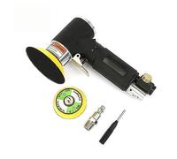 Polisseuse humide, Avec 1/2/3 pouces Pad Mini ponceuse à Air pneumatique for polissage de voiture polisseuse pneumatique à grande vitesse Machine à outils pneumatiques(Black air sander set)