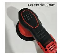 Polisseuse humide, Ponceuse orbitale aléatoire de voiture électrique de 400W Machine multifonctionnelle de coins de travail du bois polisseuse à vitesse Variable(Eccentricity 3mm)