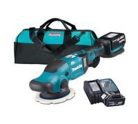Polisseuse 18 V Li-Ion 5 Ah MAKITA - 2 batteries, chargeur, coffret - DPO600RTE