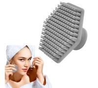 Polisseuse manuelle en silicone pour le visage, poignée souple, imperméable | Gommage en caoutchouc pour le visage pour homme - Soin de la peau sensible et délicate