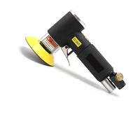 Polisseuse pneumatique, rectifieuse, Mini ponceuse à Air orbitale de 2 et 3 pouces, outils à Air, tampon, polisseuse orbitale à double Action for voiture sur diverses surfaces(Black sander kit A)