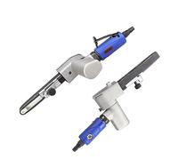 Polisseuse, Ponceuse à bande pneumatique meuleuse 360 degrés rotation meuleuse d'angle pliante Sanpaper Machine bois outils pneumatiques