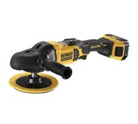 DeWALT Polisseuse rotative DCM849P2 125–180 mm XR (18V/2x5,0Ah) Sac