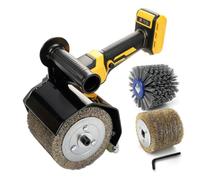 Polisseuse sans fil compatible avec batterie Dewalt 20 V, 1300 W 6 vitesses 2700 tr/min pour ébavurage en métal et bois