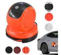 Polisseuse Tampon - Machine De Polissage Ergonomique Réglable | Machine De Détail De Voiture À Écran LCD, Outil De Polissage De Tampon Sans Fil Pour L'épilation À La, Véhicule Automobile, Camion,