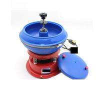 Polisseuse vibrante à tambour humide/sec for bijoux, machine de polissage de 8 pouces