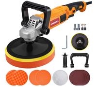 Polisseuse Voiture HYCHIKA 1580W Rotative 6 Vitesses Moteur Cuivre