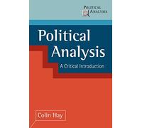 Political Analysis – A Critical Introduction – Springer Verlag
