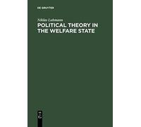 Political Theory In The Welfare State
