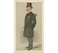 Politicians - « The Norwood Division ». Mr. Charles Ernest Tritton. 6 mai 1897 (1897) Affiche imprimée par Leslie Matthew Ward (45,7 x 61 cm)
