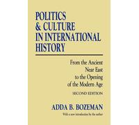 Politics and Culture in International History