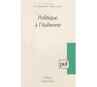 Politique à l'italienne - Marc Lazar - Puf - broché - Etude