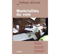 Politique africaine N-144. Matérialités du vote - PERROT/COLL - Karthala - broché - Revue