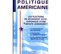 Politique americaine n° 16 Politique américaine - Collectif - Choiseul Revues - broché - Revue