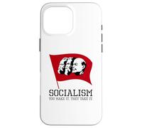 Politique Anti-Communiste et socialiste - Marx Engels Lenin Coque pour iPhone 16 Pro Max