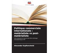 Politique commerciale internationale: matérialiste vs post-matérialiste
