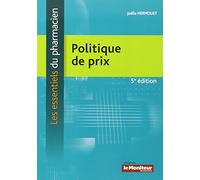 POLITIQUE DE PRIX 5E ED