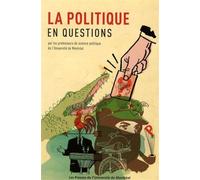 Politique en questions (La) - Collectif - Presses Universite De Montreal - broché - Essai
