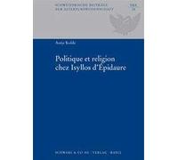 Politique Et Religion Chez Isyllos D'epidaure