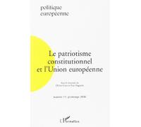 Le patriotisme constitutionnel et l'Union européenne Tome 19 - Sophie Heine - L'harmattan - broché - Revue