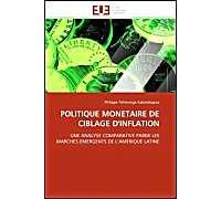 Politique Monetaire De Ciblage D''inflation