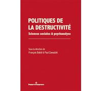 Politiques de la destructivité Sciences sociales et psychanalyse - François Bafoil - Hermann - broché - Essai