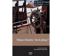 Politiques D'éducation : L'ère Du Pilotage ? - Les Mouvements De Protestation Au Prisme De La Poesie (1980-2020)
