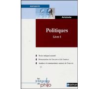 Politiques: Livre I