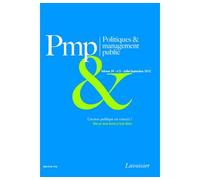Politiques management public vol 29 n 3 juilletseptembre 20 - Annie Bartoli - Technique Et Documentation - broché - Livre