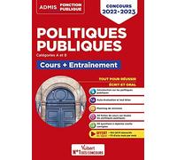 Politiques publiques - Catégories A et B: Concours 2022-2023